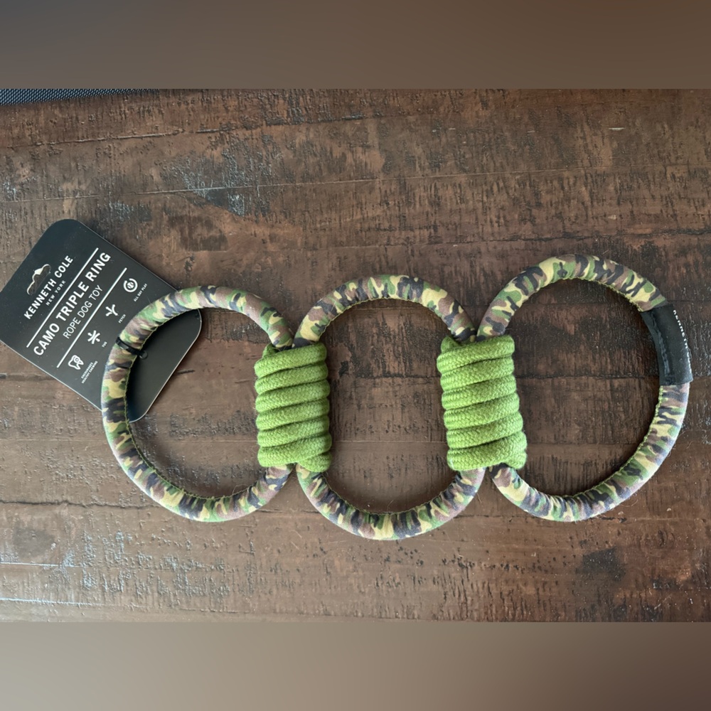 Kenneth Cole Camouflage Dog Toy